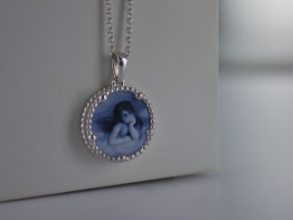 Pendentif Ange bleu