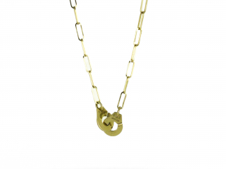 Collier en Or Jaune Dinh Van, Moyen Modèle